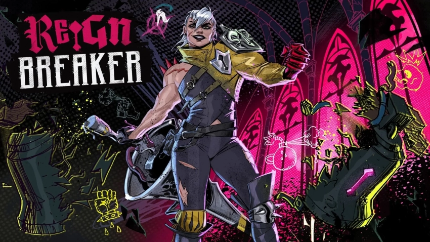 Девушка-панк и неоновые цвета: состоялся релиз стильного рогалика Reignbreaker